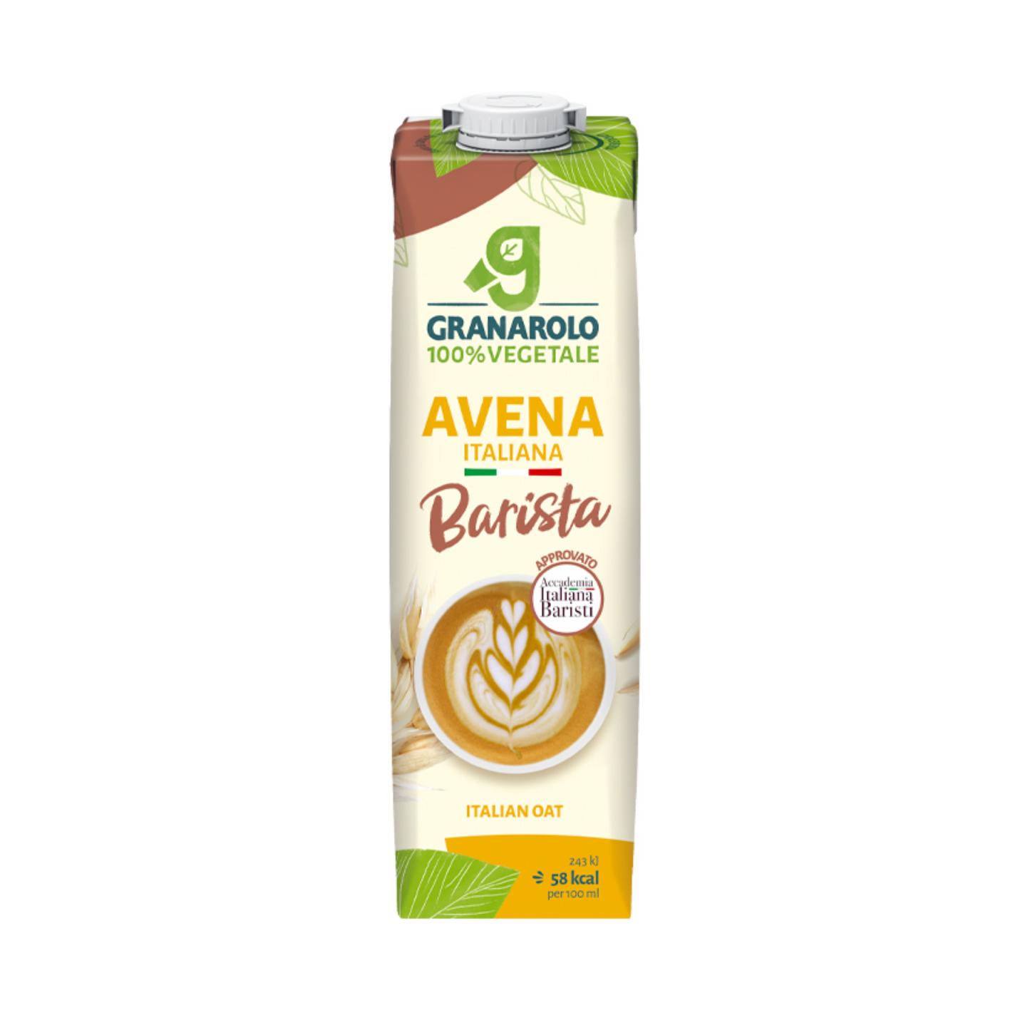 Granarolo Bevanda Vegetale Avena Barista Brick – 1 L