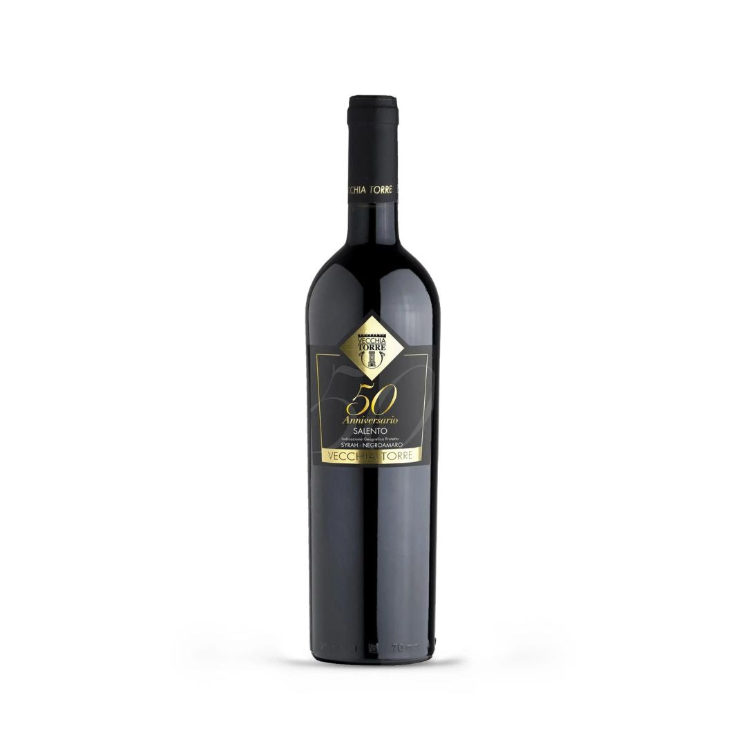 50 Anniversario Salento Syrah-negroamaro Igt Rosso