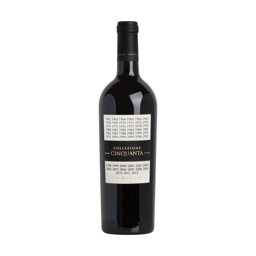 Collezione Cinquanta Vino Rosso D'italia 14,5%