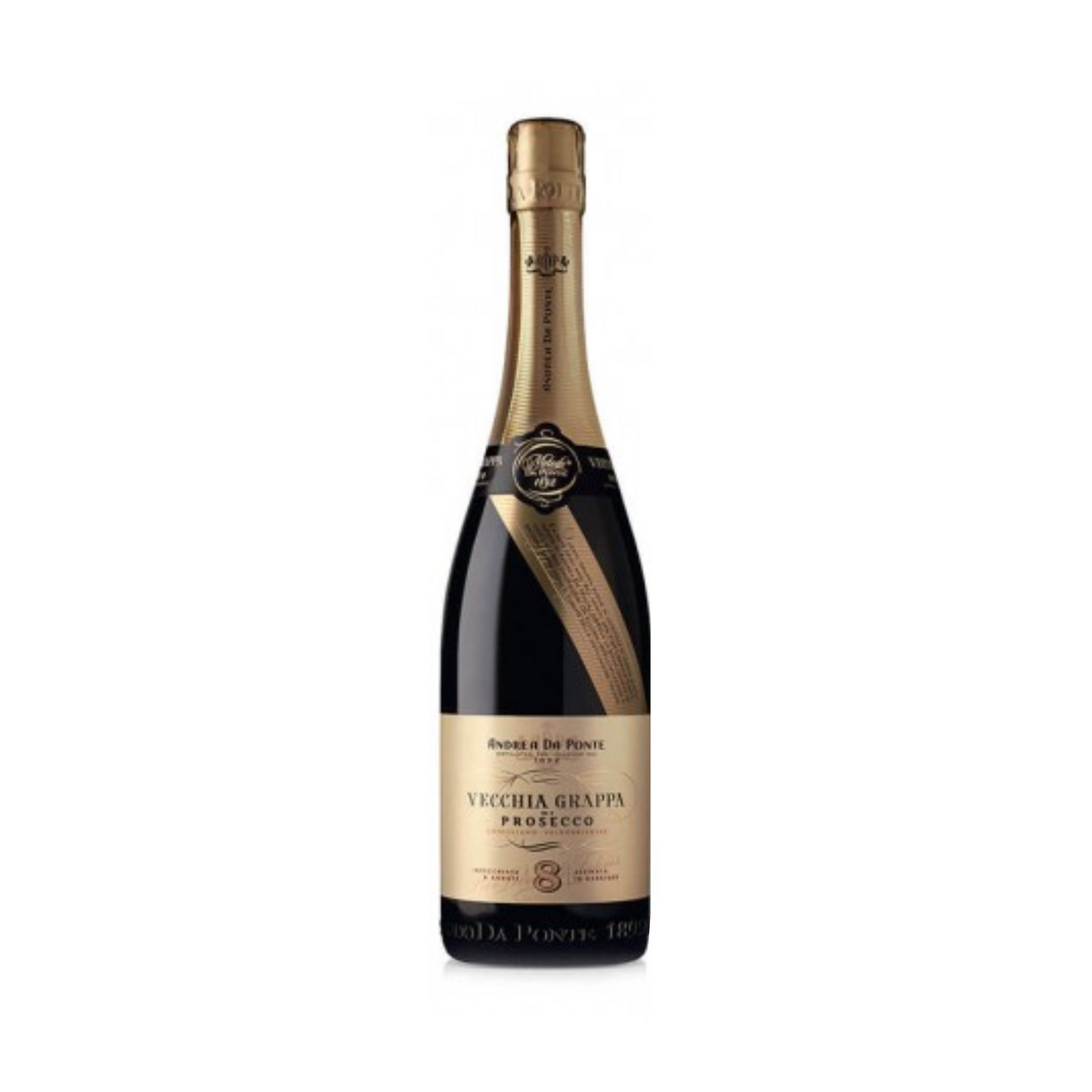 Grappa Vecchia Riserva Da Ponte Vetro - 0,70 l