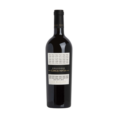 Collezione Cinquanta Vino Rosso D'italia 14,5%