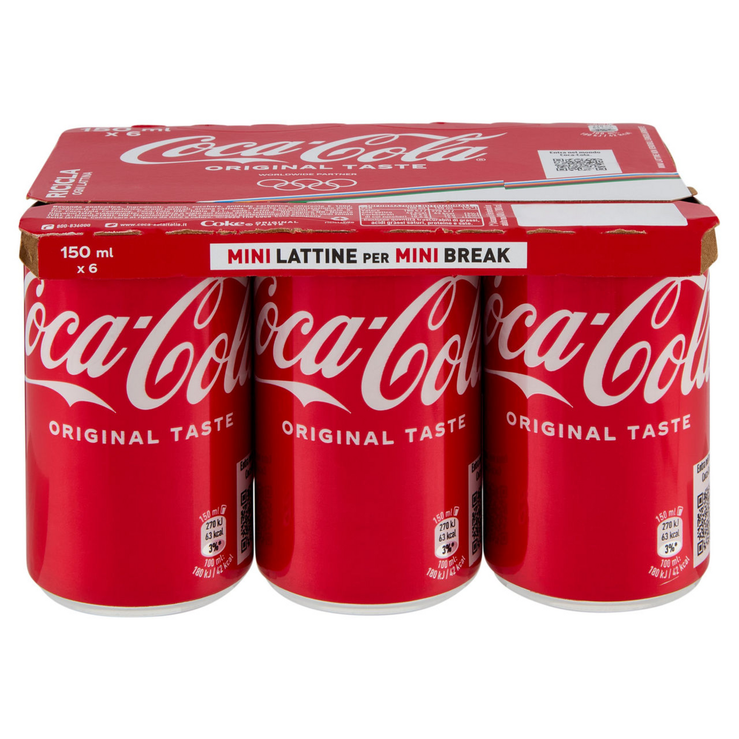 Coca-Cola Lattina 150 cl