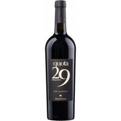 Quota 29 Menhir Vetro 0,75 l – Primitivo IGT Salento