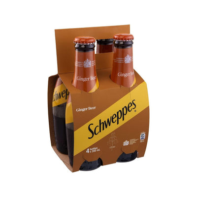 Schweppes Analcolico Ginger Beer Vap 0.20 cl x 4