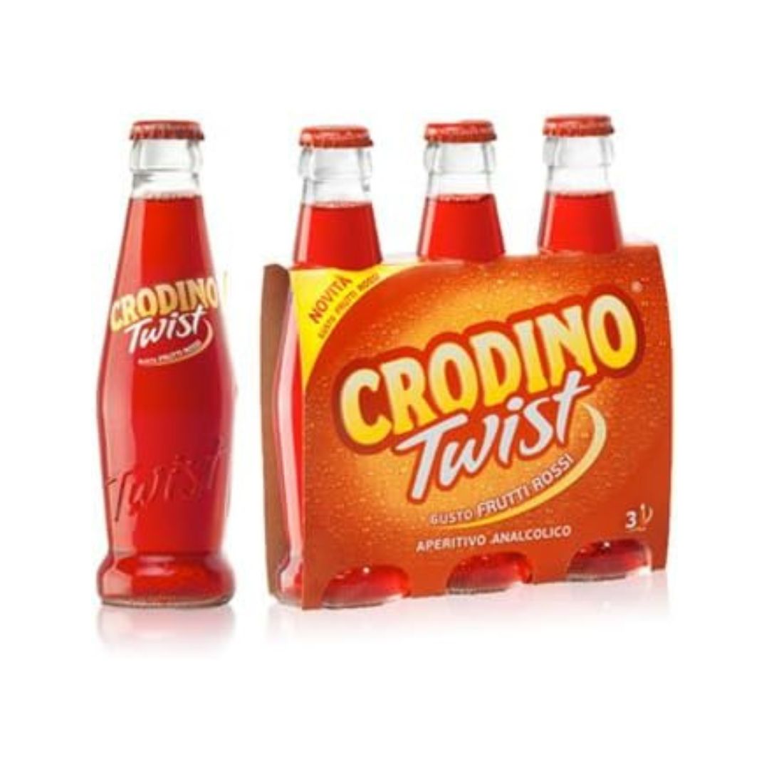 Crodino Twist Arancia Rossa Analcolico Vap 17,5 cl x 3
