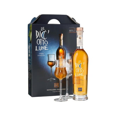 Grappa Invecchiata Cl 50+2 Calici Degustazione 40º