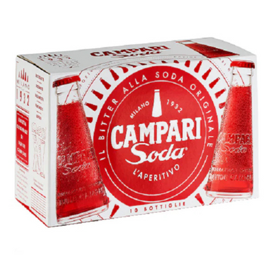 Bitter Campari Soda Vap 0,10 cl x 10