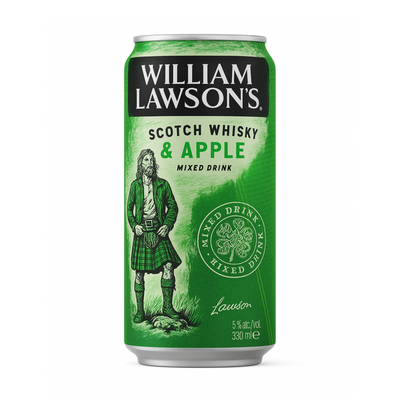 William Lawson’s Scotch & Apple Ready-to-Drink 330 ml – Whisky
