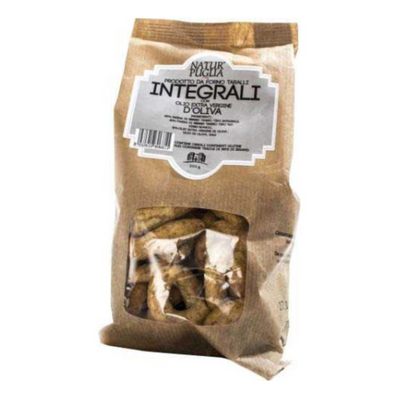 Taralli Integrali Naturpuglia – Busta 200 g, Snack Rustico & Croccante